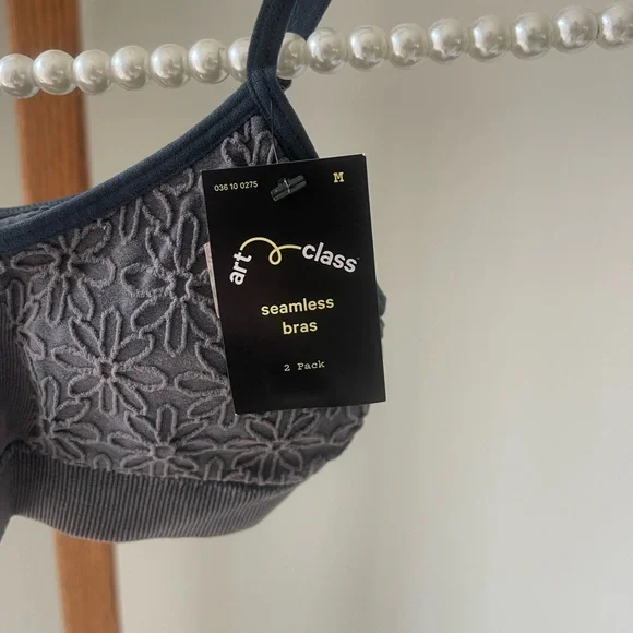 NWT Kids Art Class Floral Bralette - Picture 3 of 4